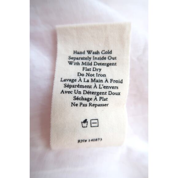 LOVESHACKFANCY Emeka Cotton Maxi Tie Front Gingham Floral Dress Revolve M $495 - Picture 12 of 14